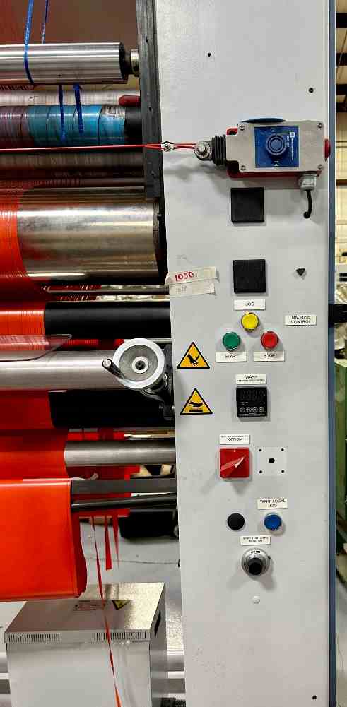 Rius TA-X-1200-DR Textile Slitting Machine