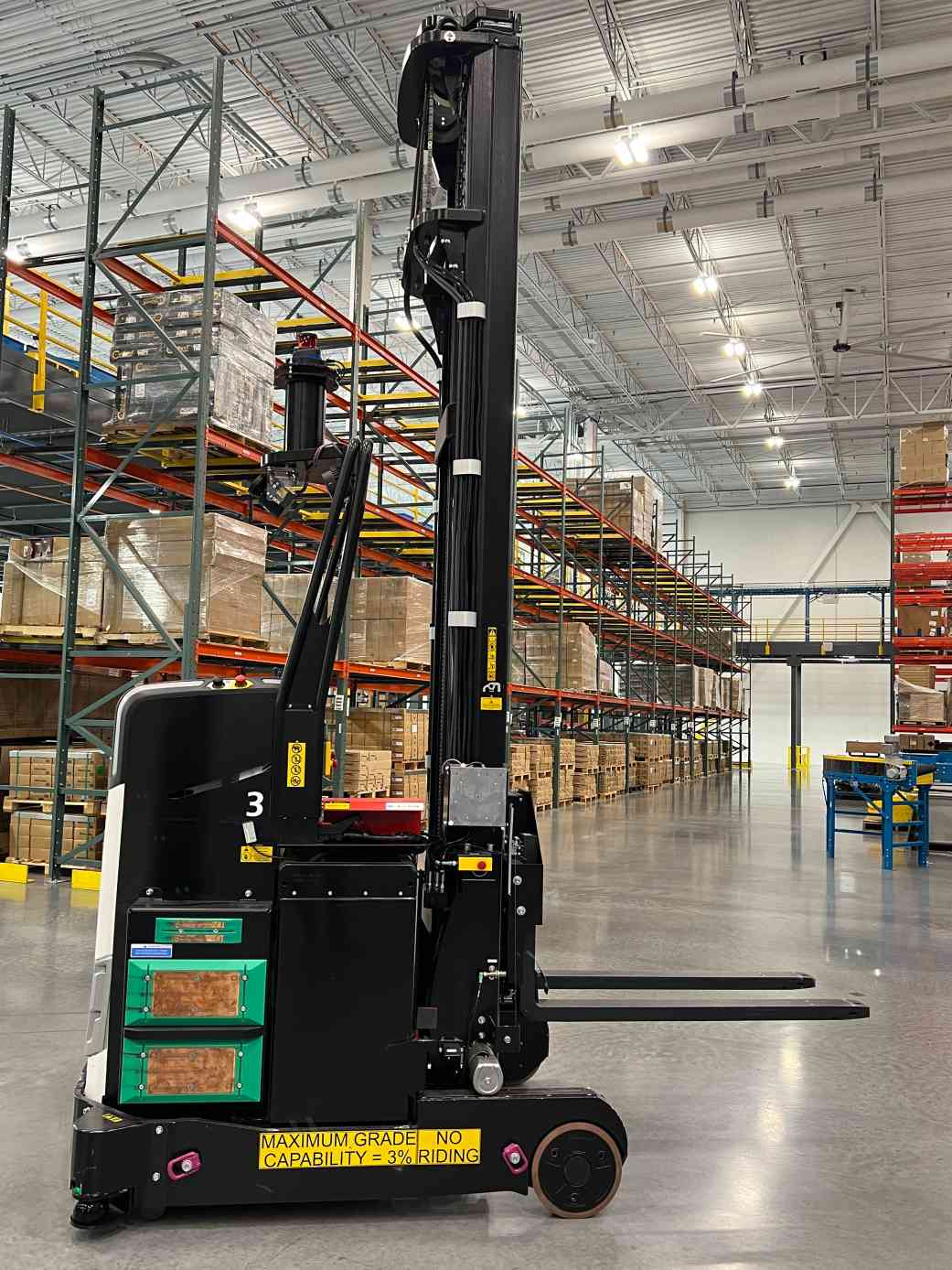 Rocla AGV ARTmf 3,000 lb Automated Reach Forklift