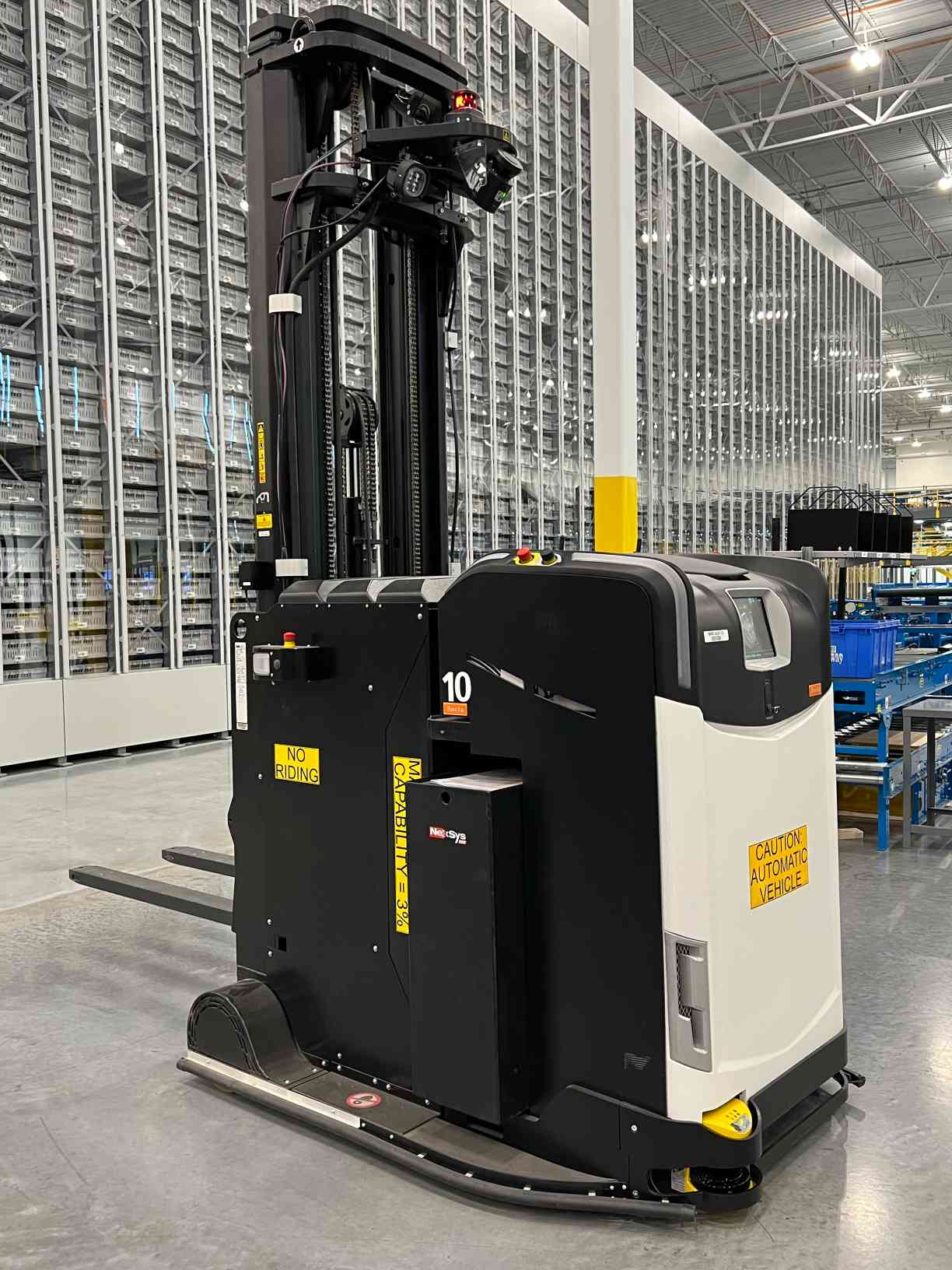 Rocla AGV AWTcf 3,000 lb Automated Reach Forklift