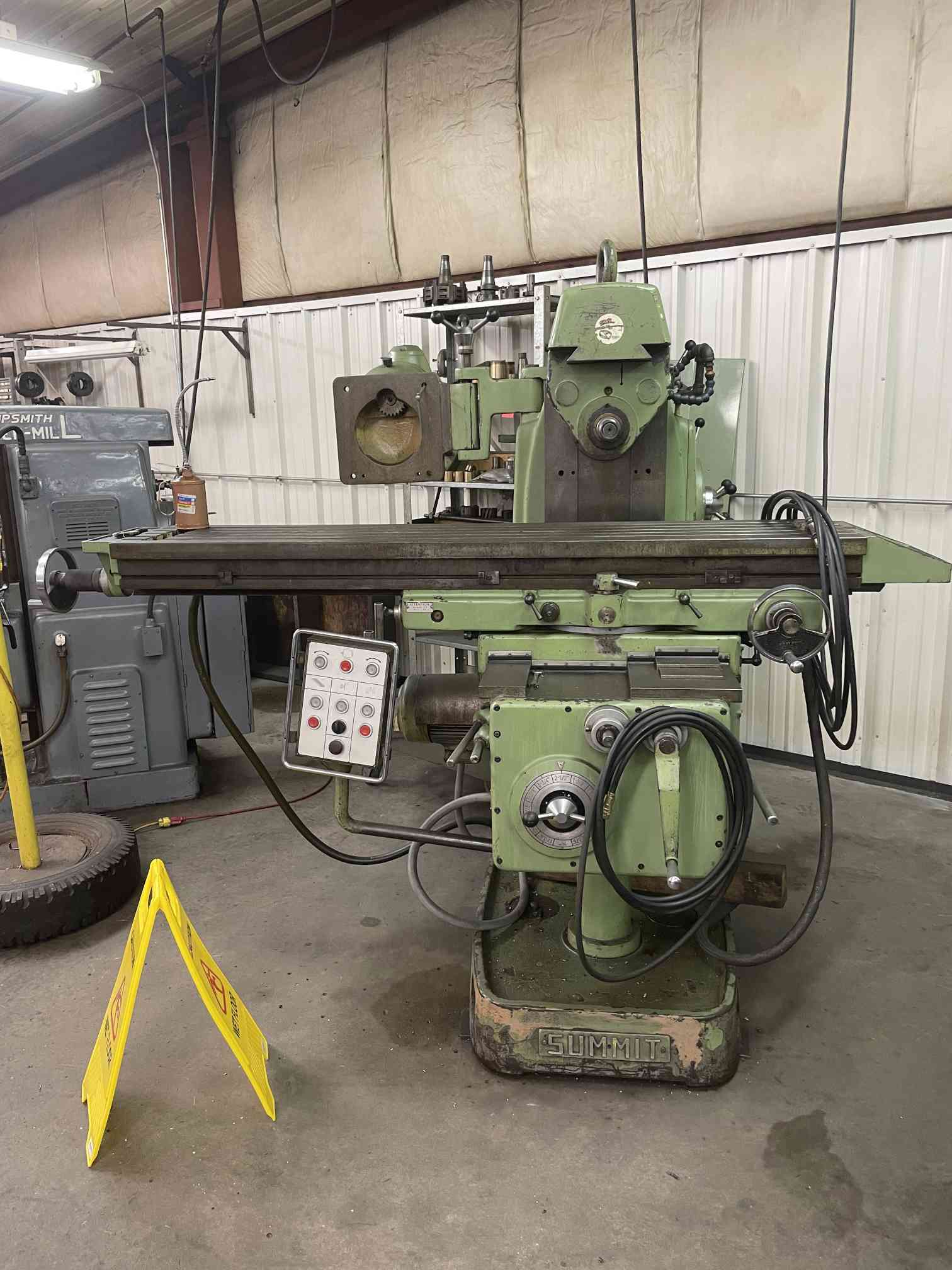 Summit 4U Rapid Universal Horizontal Milling Machine