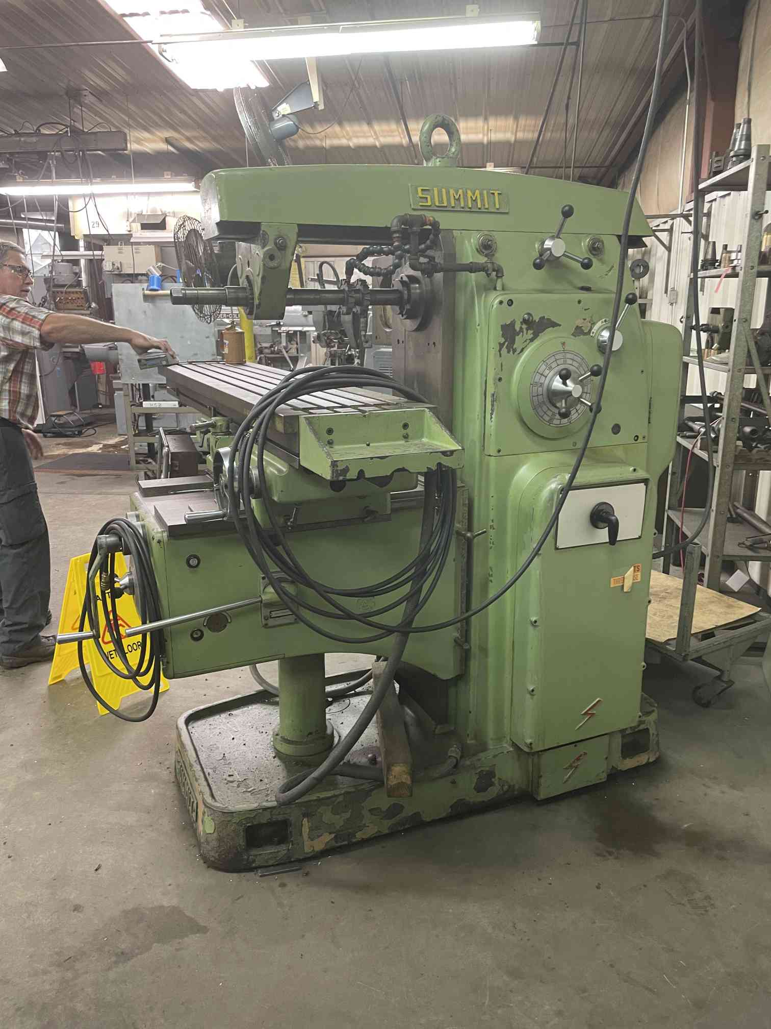 Summit 4U Rapid Universal Horizontal Milling Machine