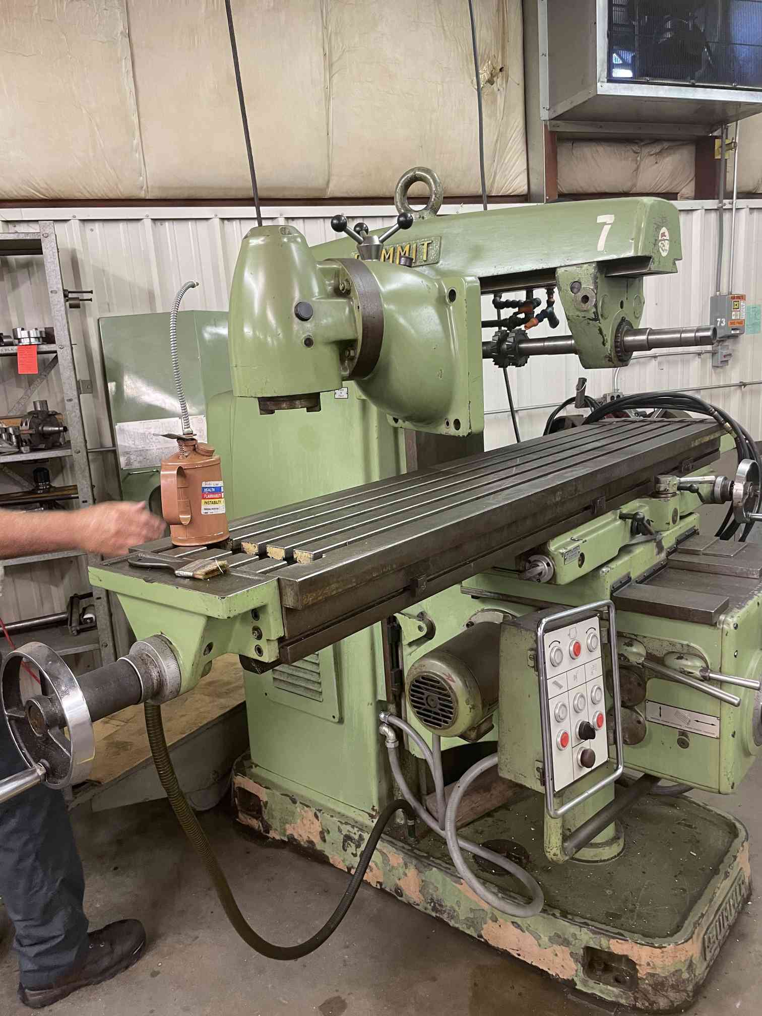 Summit 4U Rapid Universal Horizontal Milling Machine