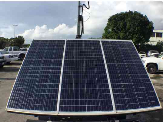 Wanco WCTS Solar Security & Surveillance Trailer