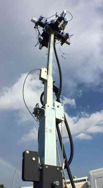 Wanco WCTS Solar Security & Surveillance Trailer