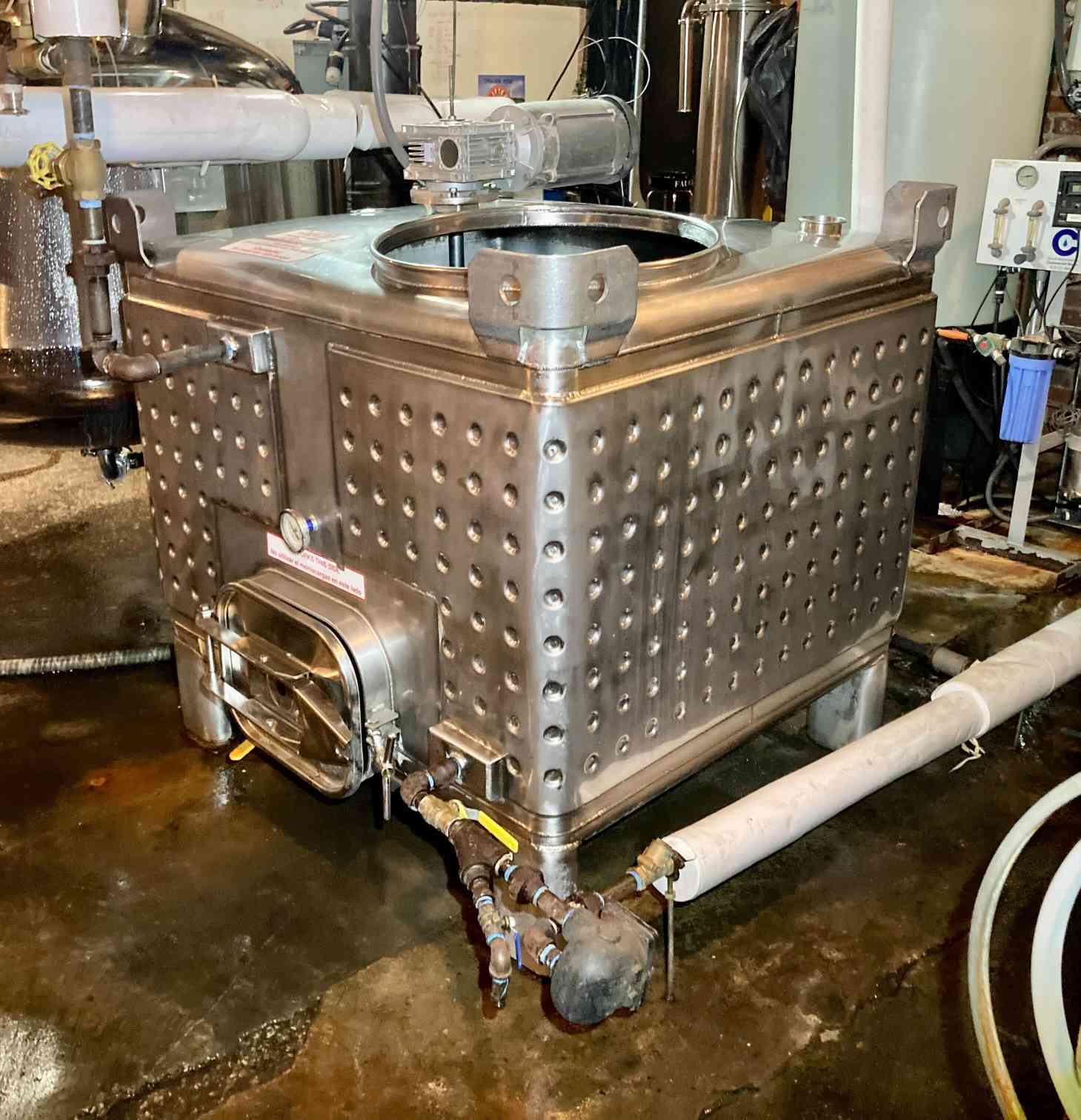300 Gal. MetalCraft Stainless Steel Mashtun