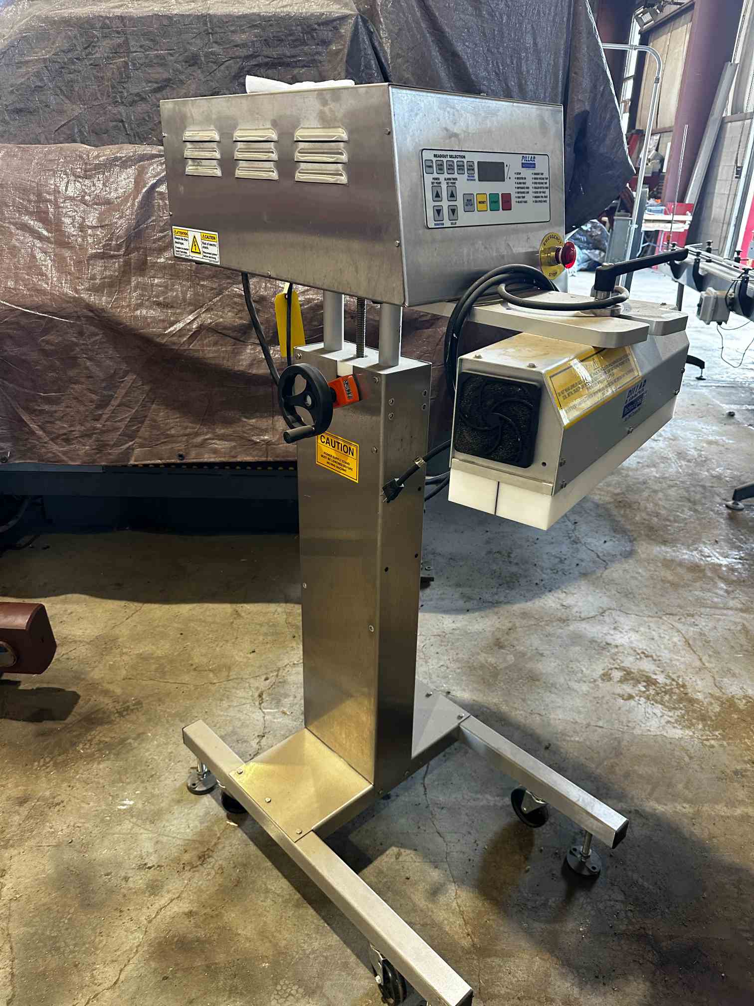 Pillar U1P1002 V Cap Induction Sealing System
