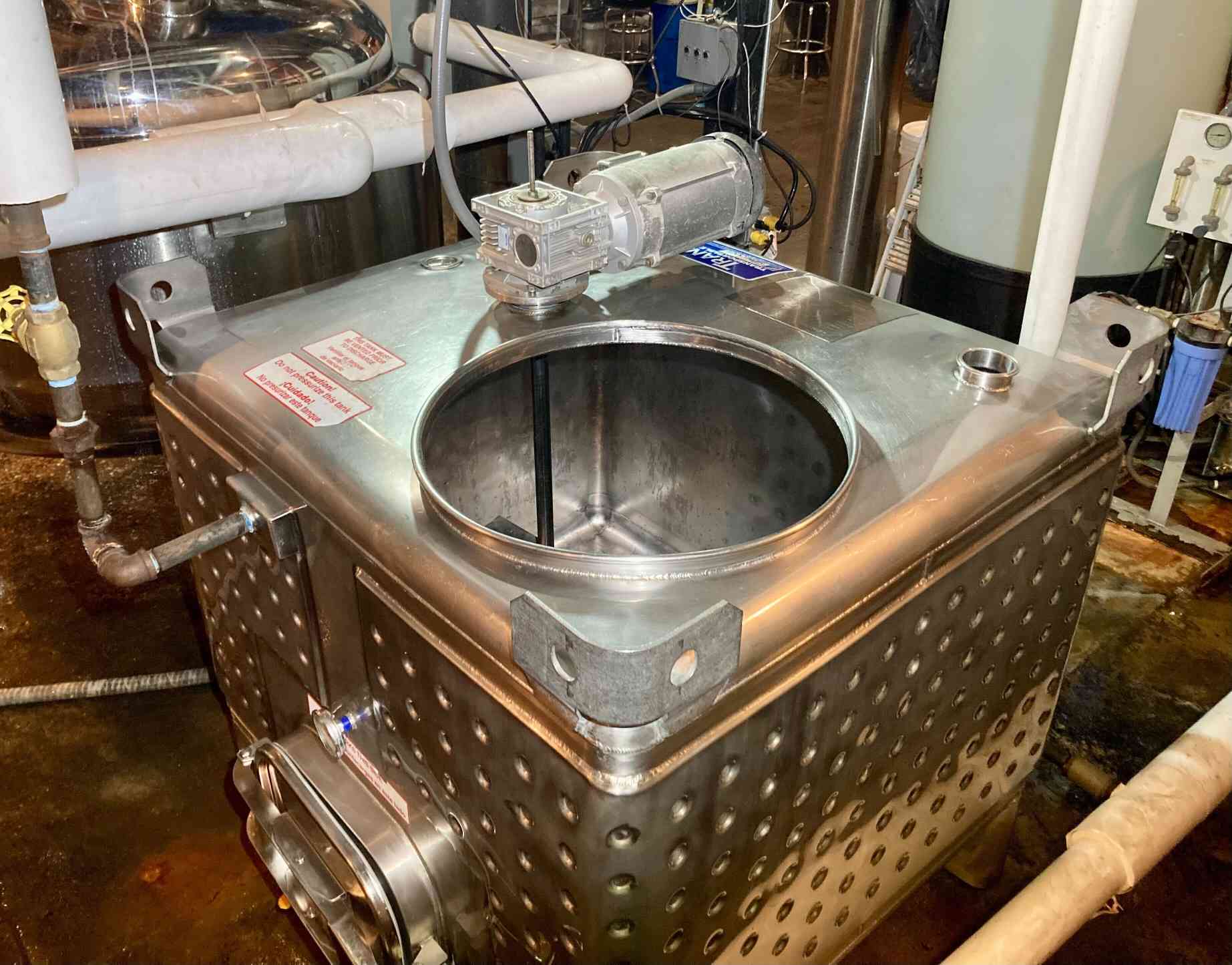300 Gal. MetalCraft Stainless Steel Mashtun