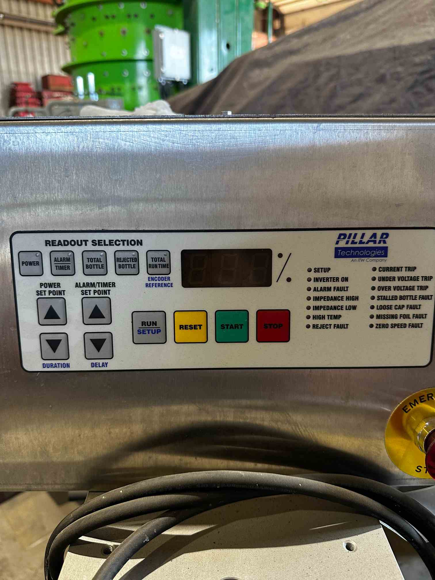 Pillar U1P1002 V Cap Induction Sealing System