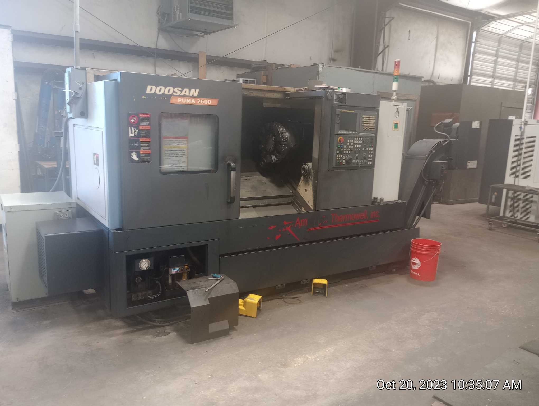Doosan Puma 2600, CNC Lathe