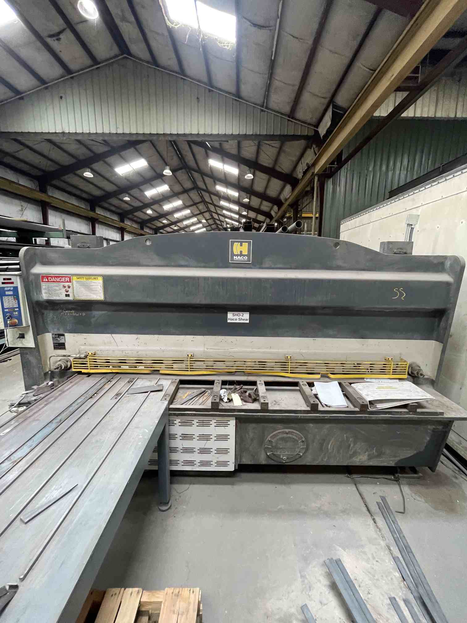1/2" x 10' Haco HDS-10-1.2 Hydraulic Shear