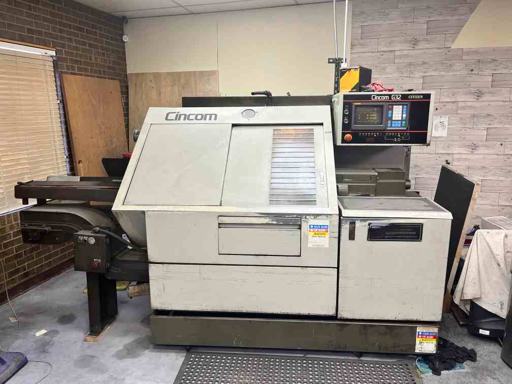 Citizen Cincom G32 Dual Turret CNC Swiss Lathe