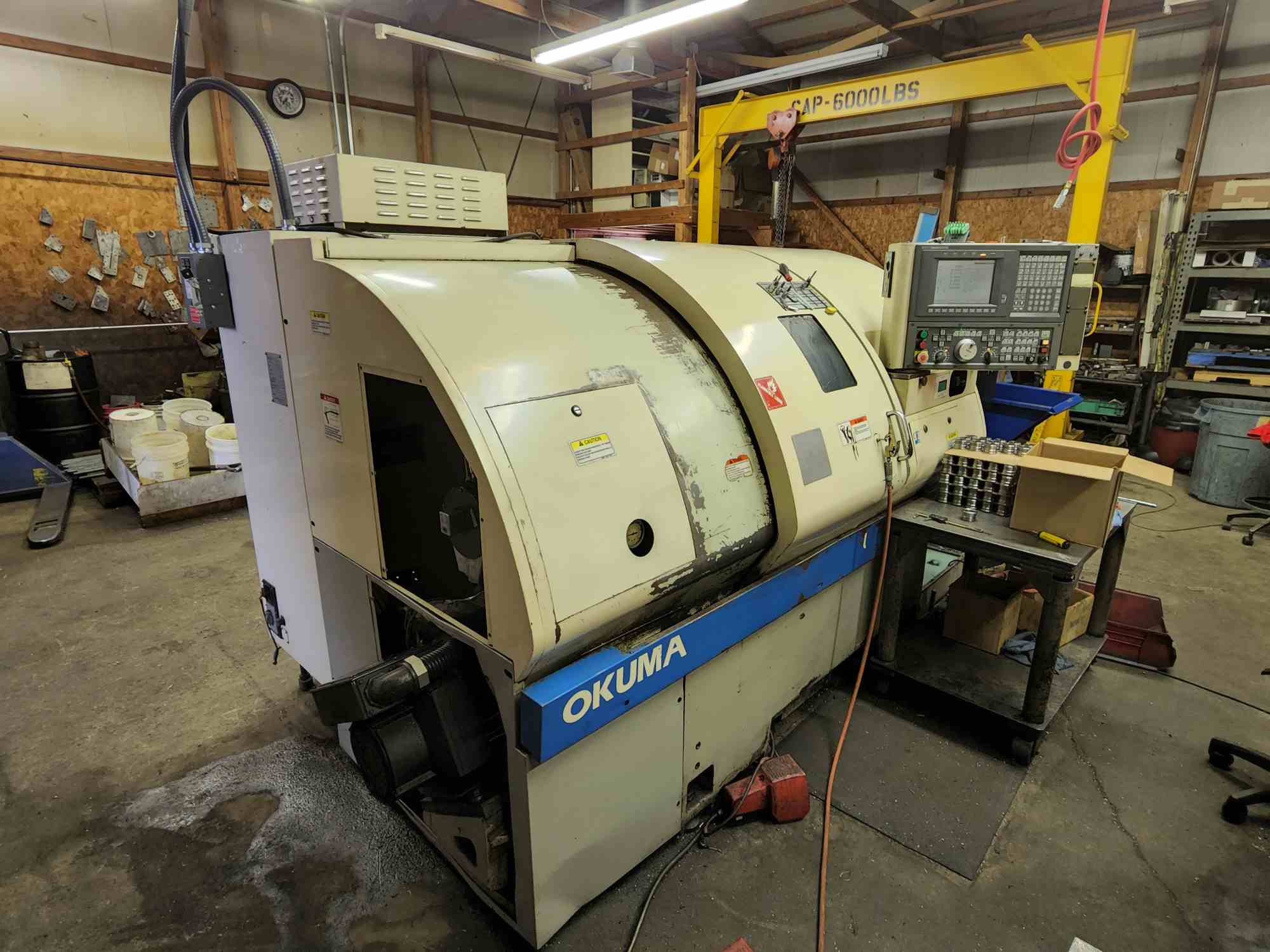 Okuma Crown L1060 762SBB Big Bore CNC Turning Center