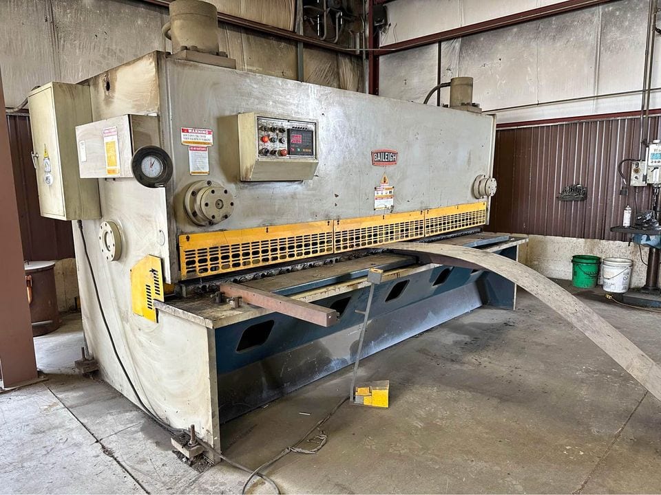 10’ X 1/2” Baileigh SH-120500 Power Shear