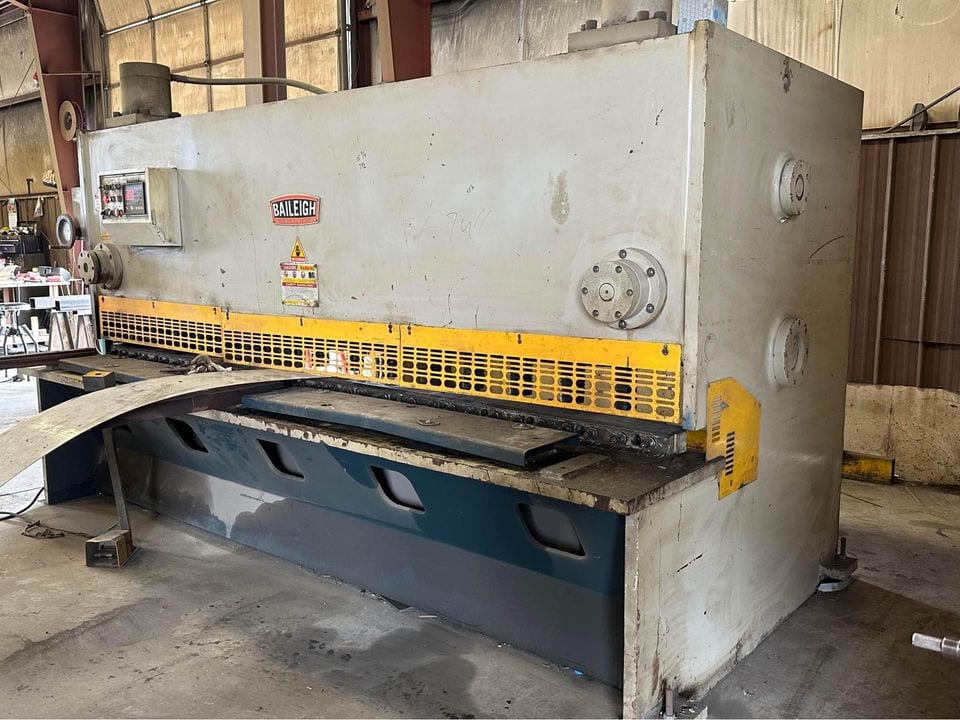 10’ X 1/2” Baileigh SH-120500 Power Shear
