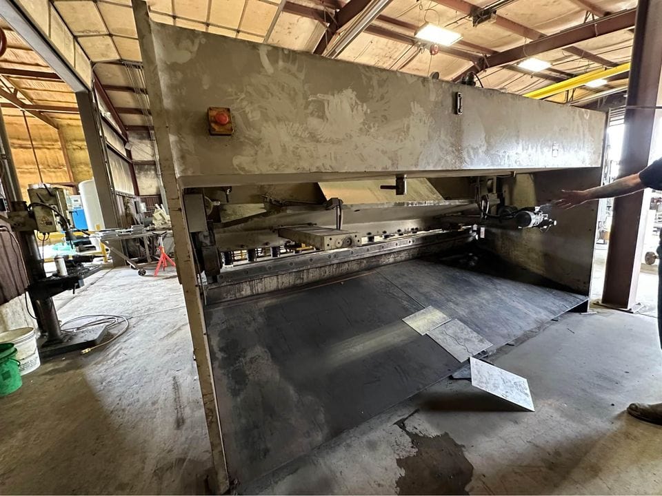10’ X 1/2” Baileigh SH-120500 Power Shear