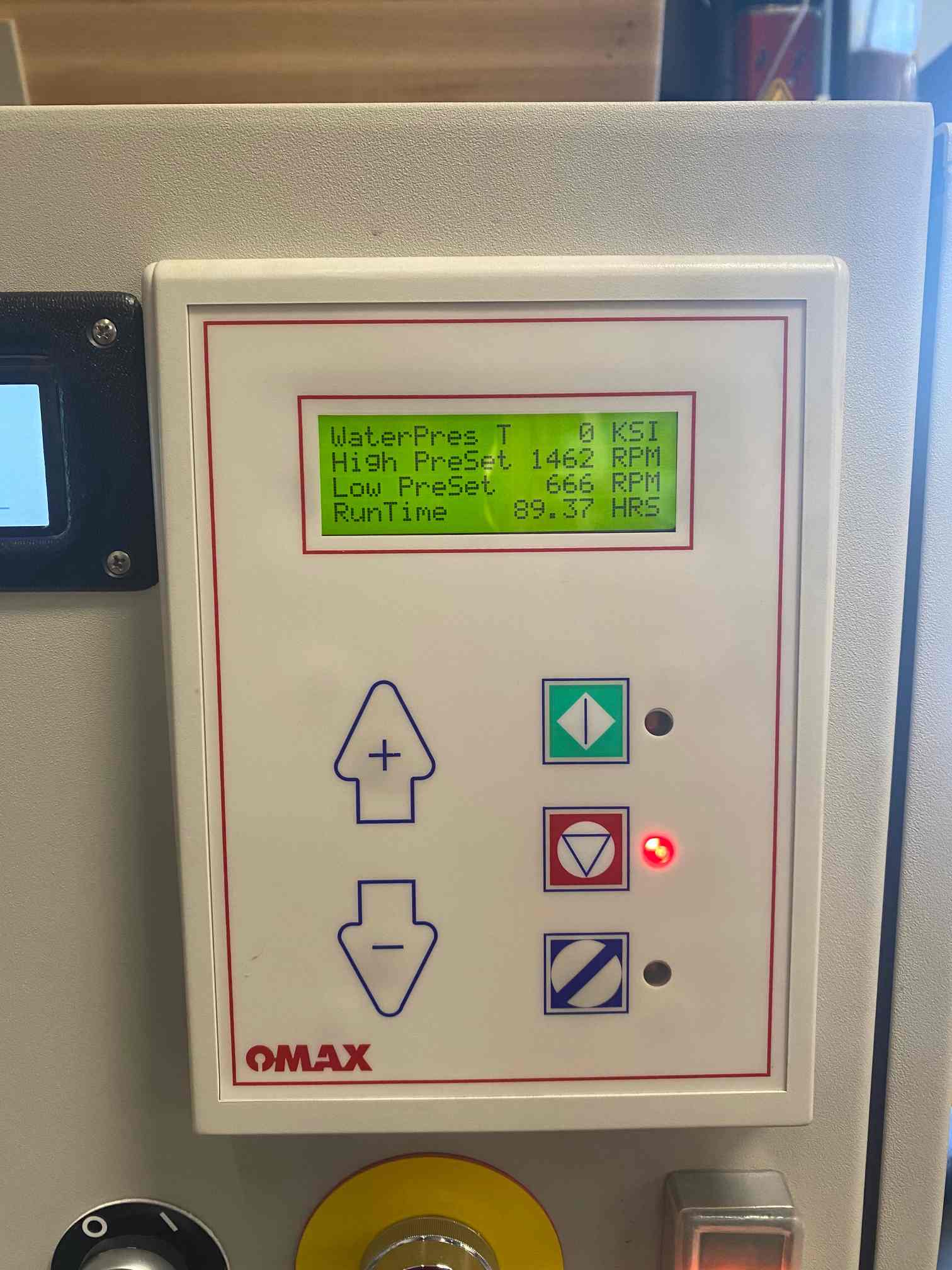 6' x 12' Omax 1530 Maxiem Waterjet 60,000 PSI