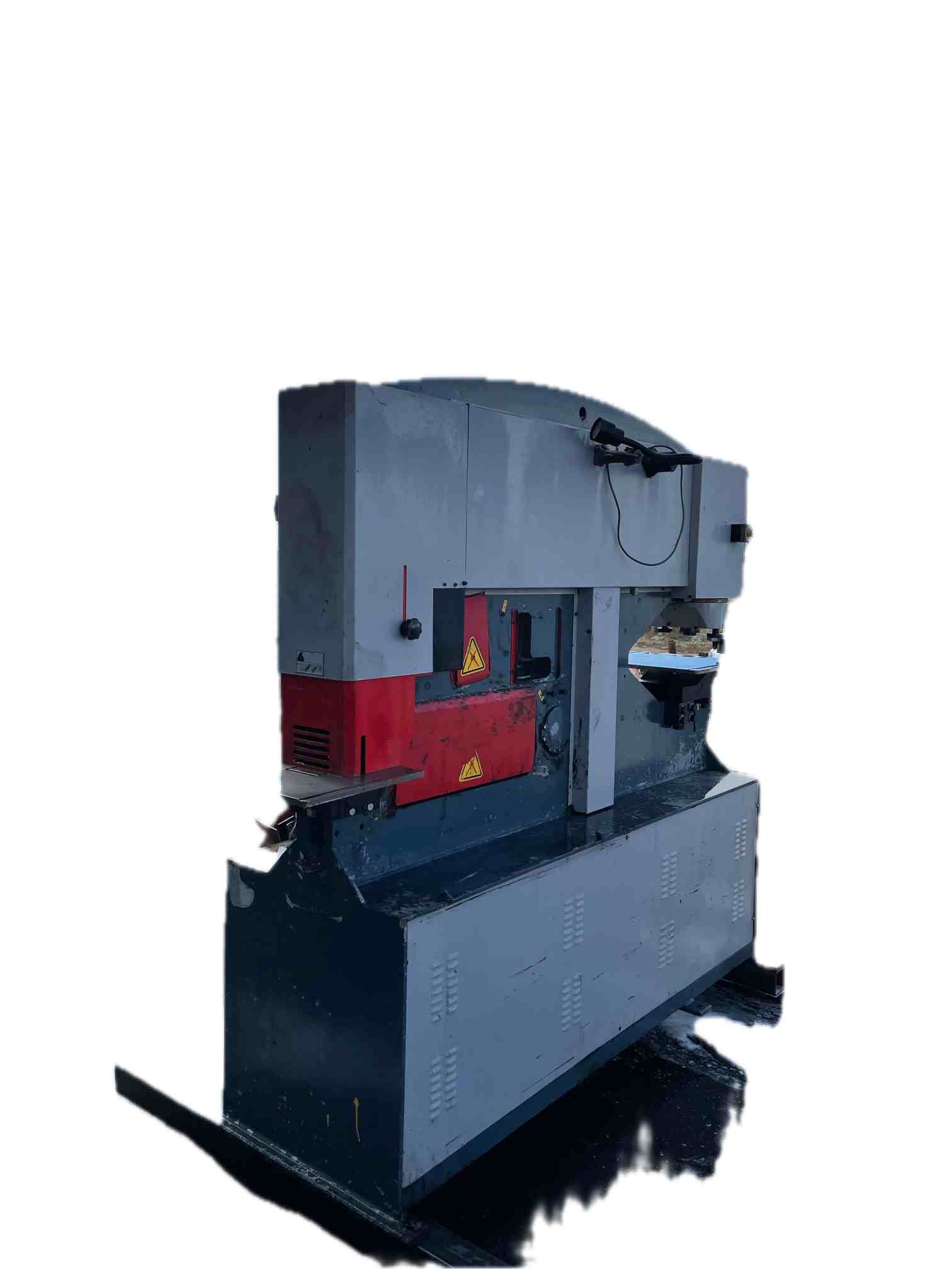 121 Ton IW-110 BTD Durma Ironworker, 2012 - Large Throat Depth