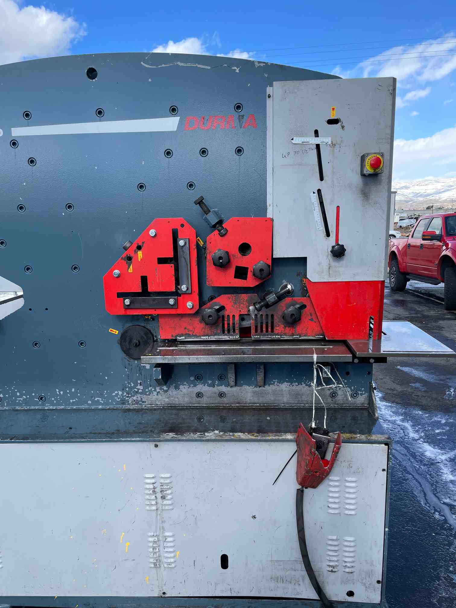 121 Ton IW-110 BTD Durma Ironworker