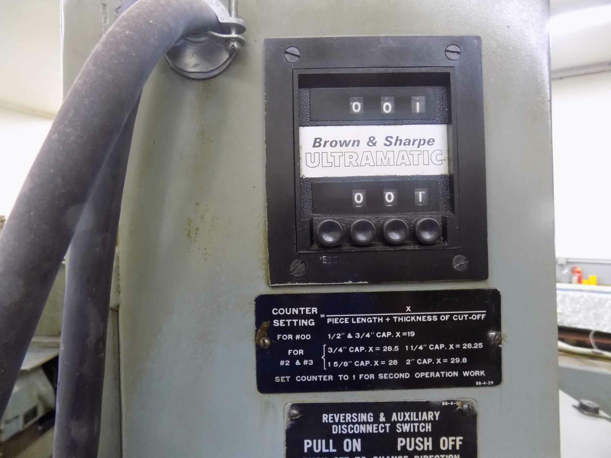 Brown & Sharpe Ultramatic R/S 00 - 1/2" Screw Machine