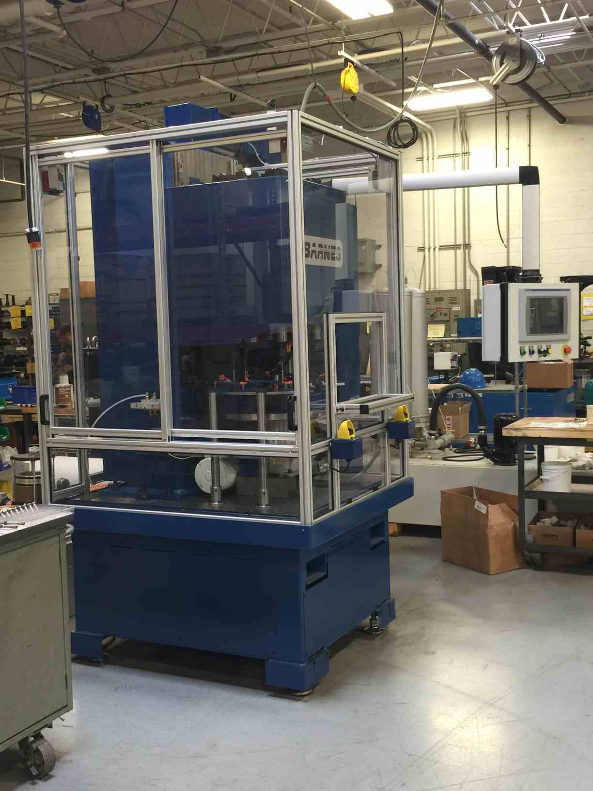 Barnes MSSP-1000 R8 Multiple Spindle Single Pass Vertical Honing Machine