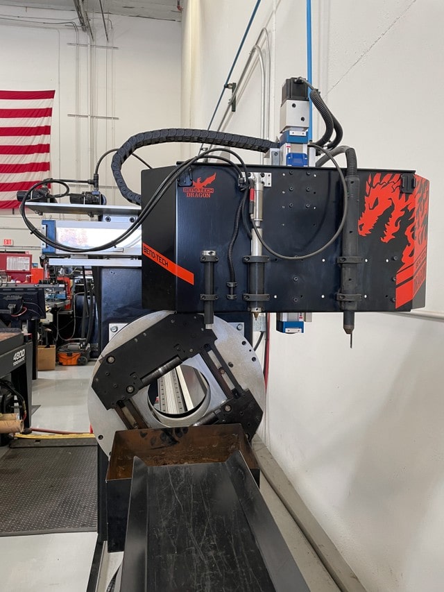 24' BendTech Dragon A400 CNC Tube and Pipe Plasma Cutter