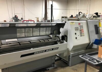 2004 haas sl-20 cnc lathe with bar feeder