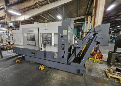 2006 okuma 5 axis multus b300-w cnc lathe