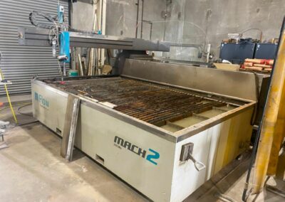 2012 6 feet by 10 feet flow mach 2 -3120b cnc waterjet, 60000 psi