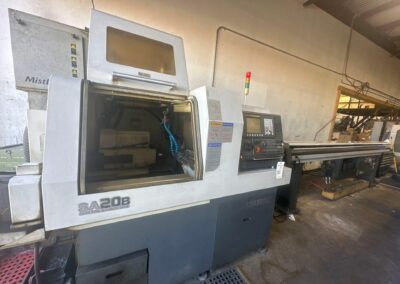 2012 nexturn sa20b swiss lathe with 12 foot barfeed