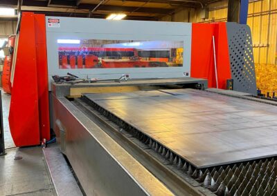 2015 6000 watt bystronic byautonom 4020 bylaser 6000 co2 laser 6 feet by 13 feet with rotary axis tube