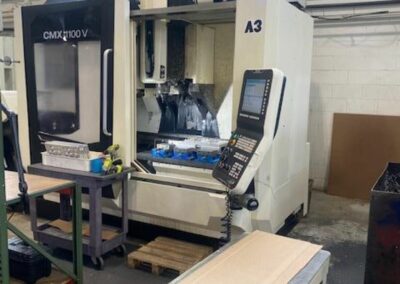 2019 dmg mori cmx-1100v cnc vertical machining center