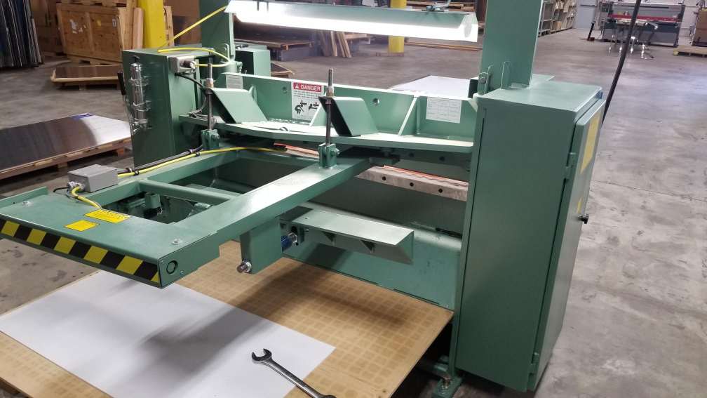 5' x 10 gauge Betenbender Hydraulic Shear