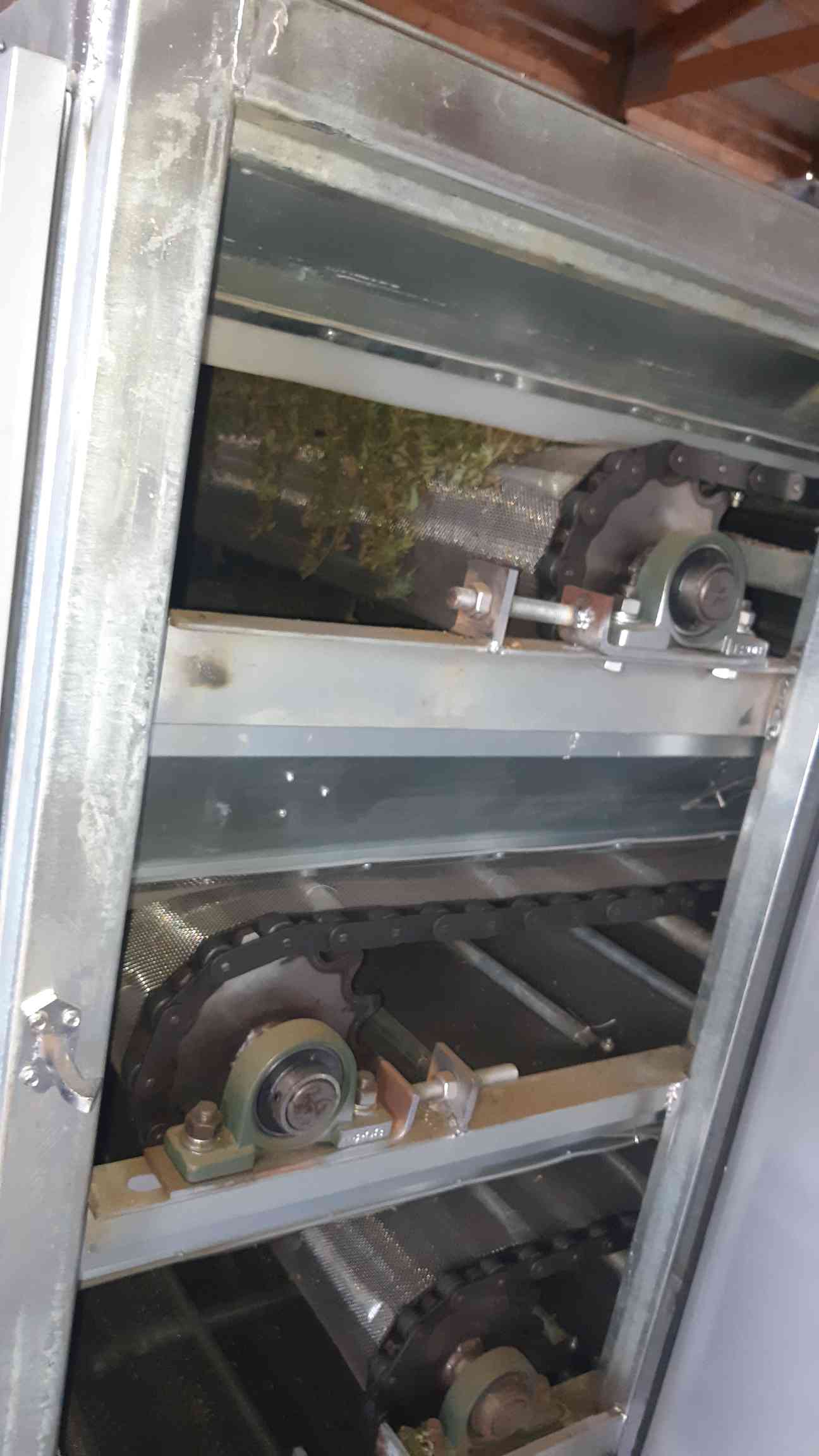 Guoxin GX-12-4 Automatic Induced Air Mesh Belt Drying Machine