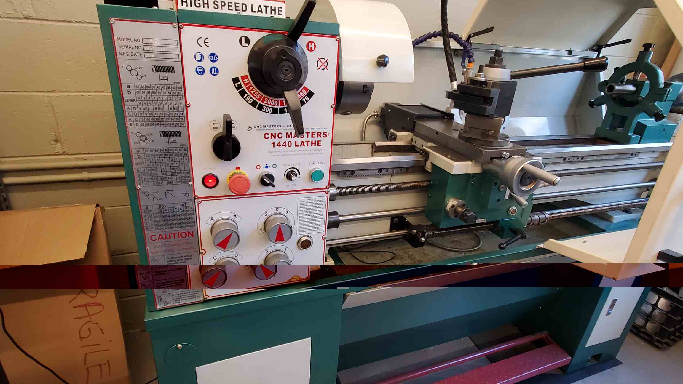 CNC Masters 1440 CNC Lathe