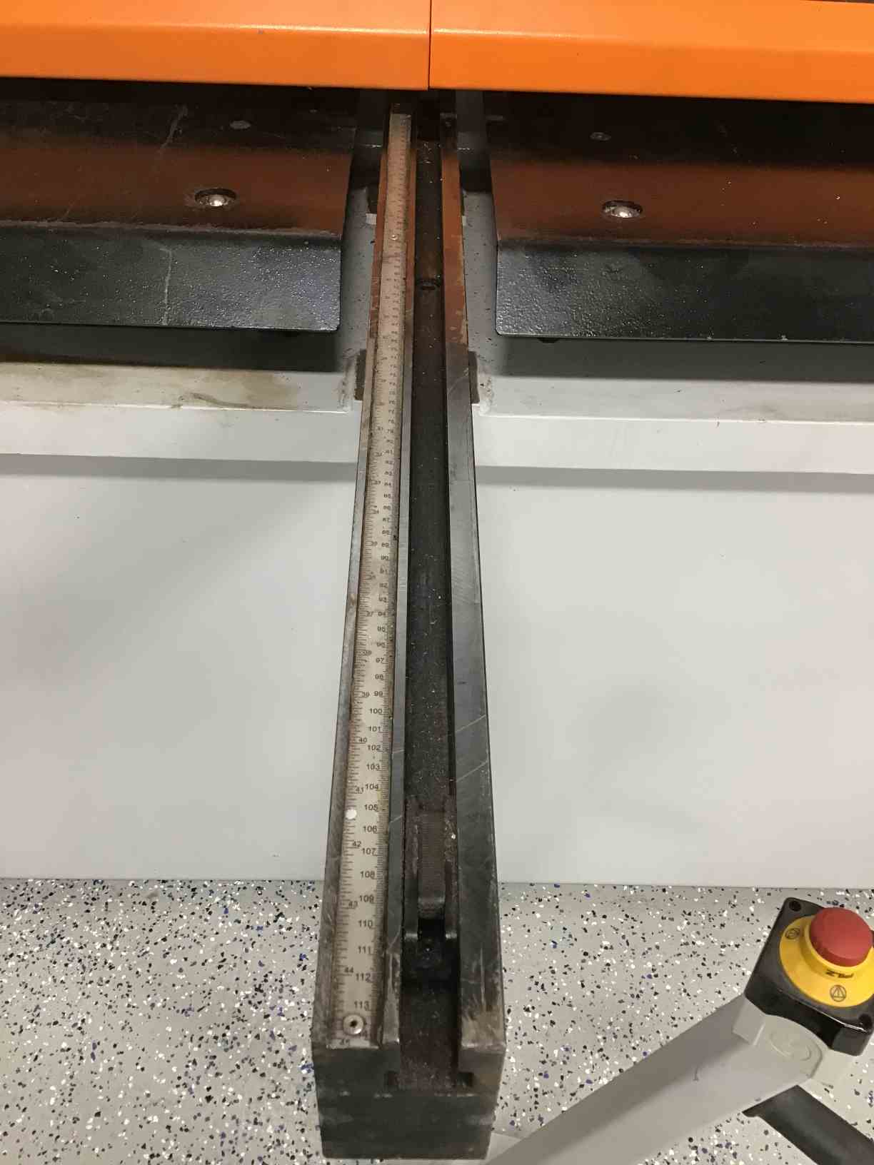 3/4" x 12' Ermak CNCHVR Hydraulic Shear