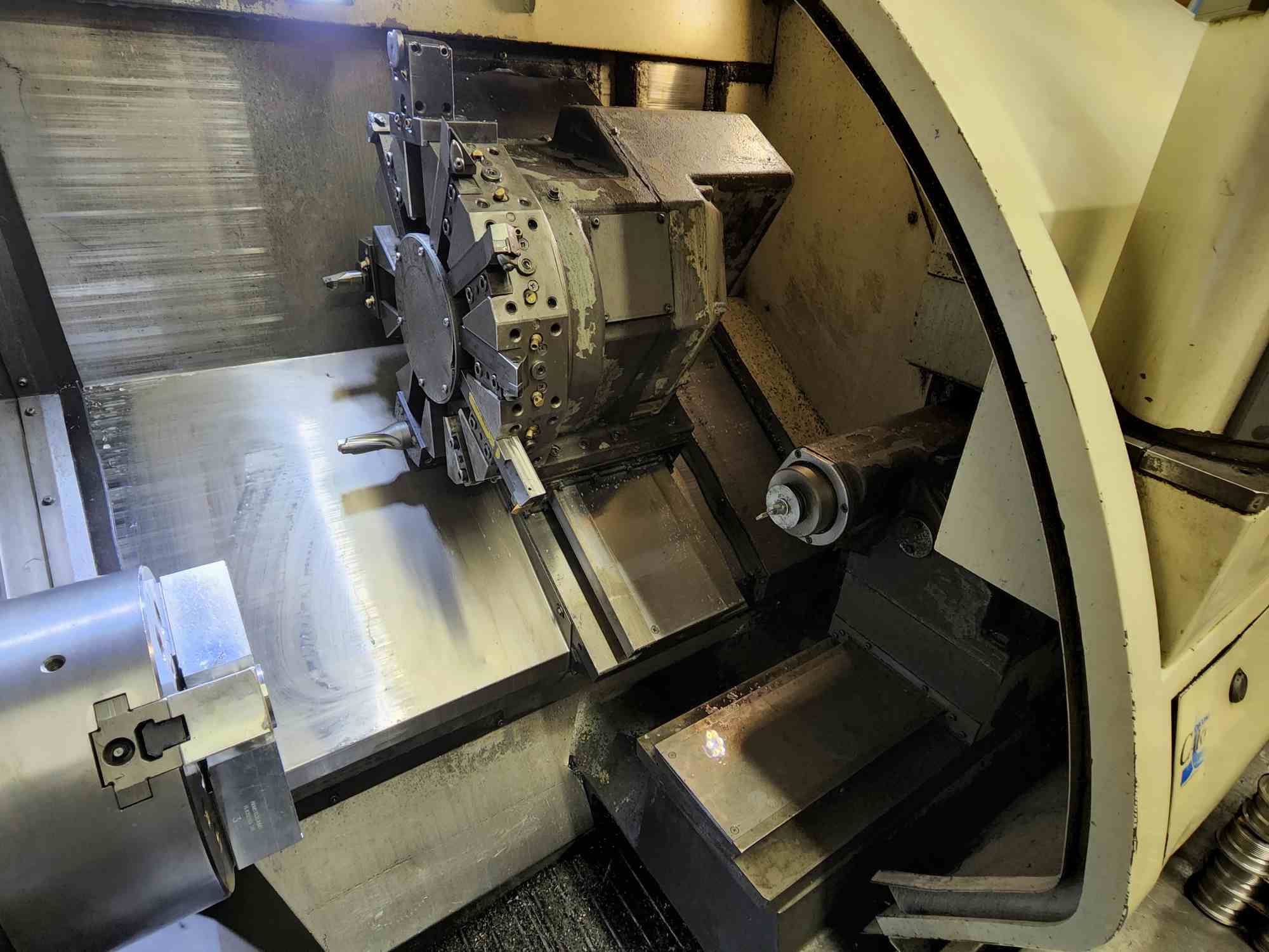 Okuma Crown L1060 762SBB Big Bore CNC Turning Center