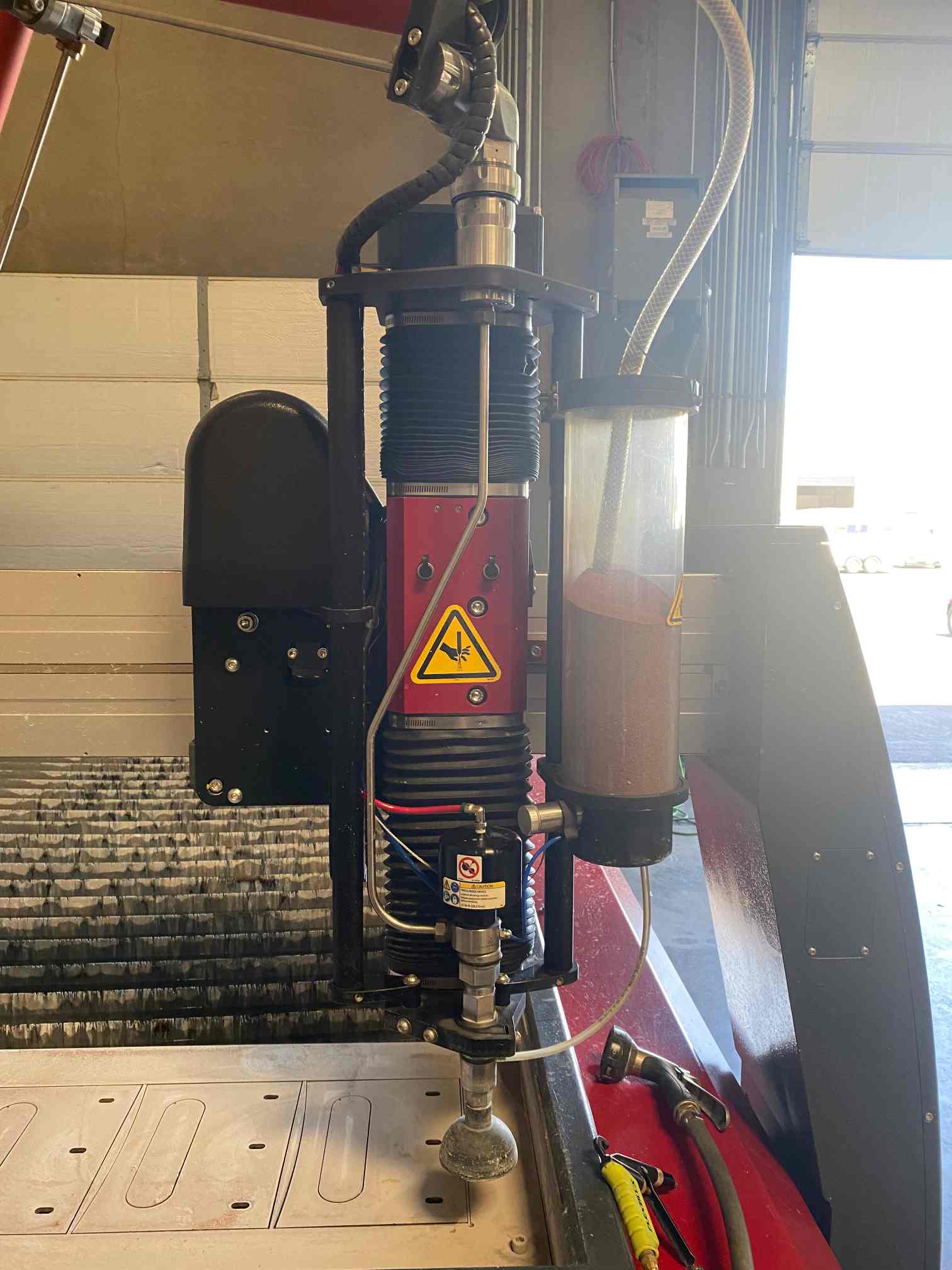 6' x 12' Omax 1530 Maxiem Waterjet 60,000 PSI