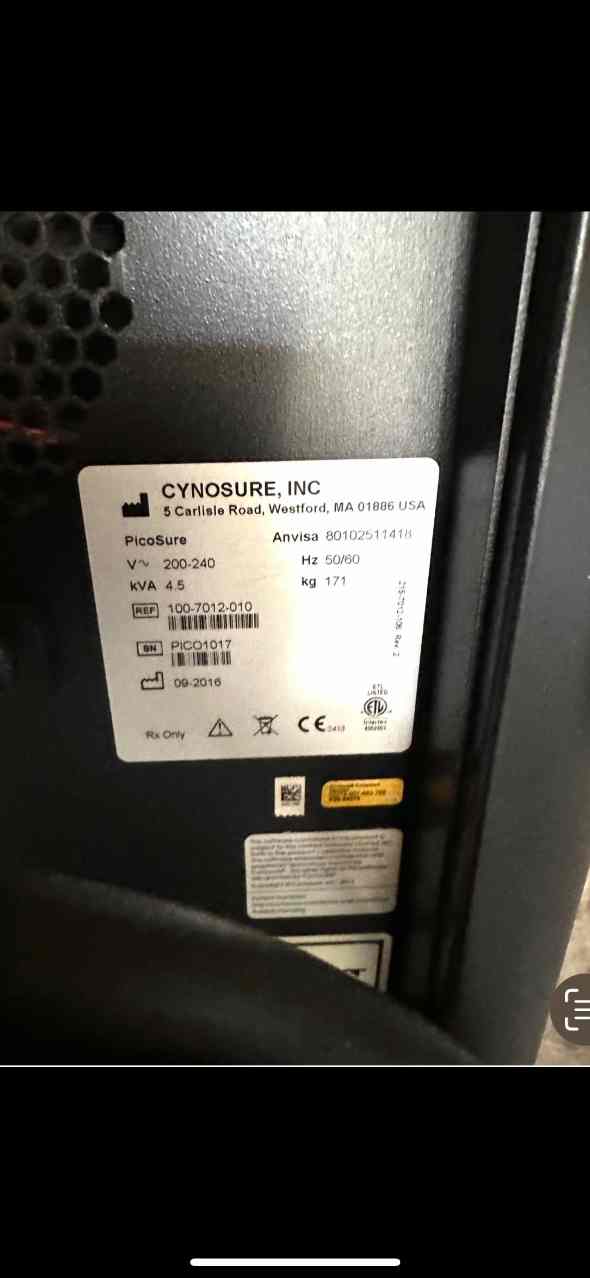 Cynosure Picosure Tattoo Removal Laser