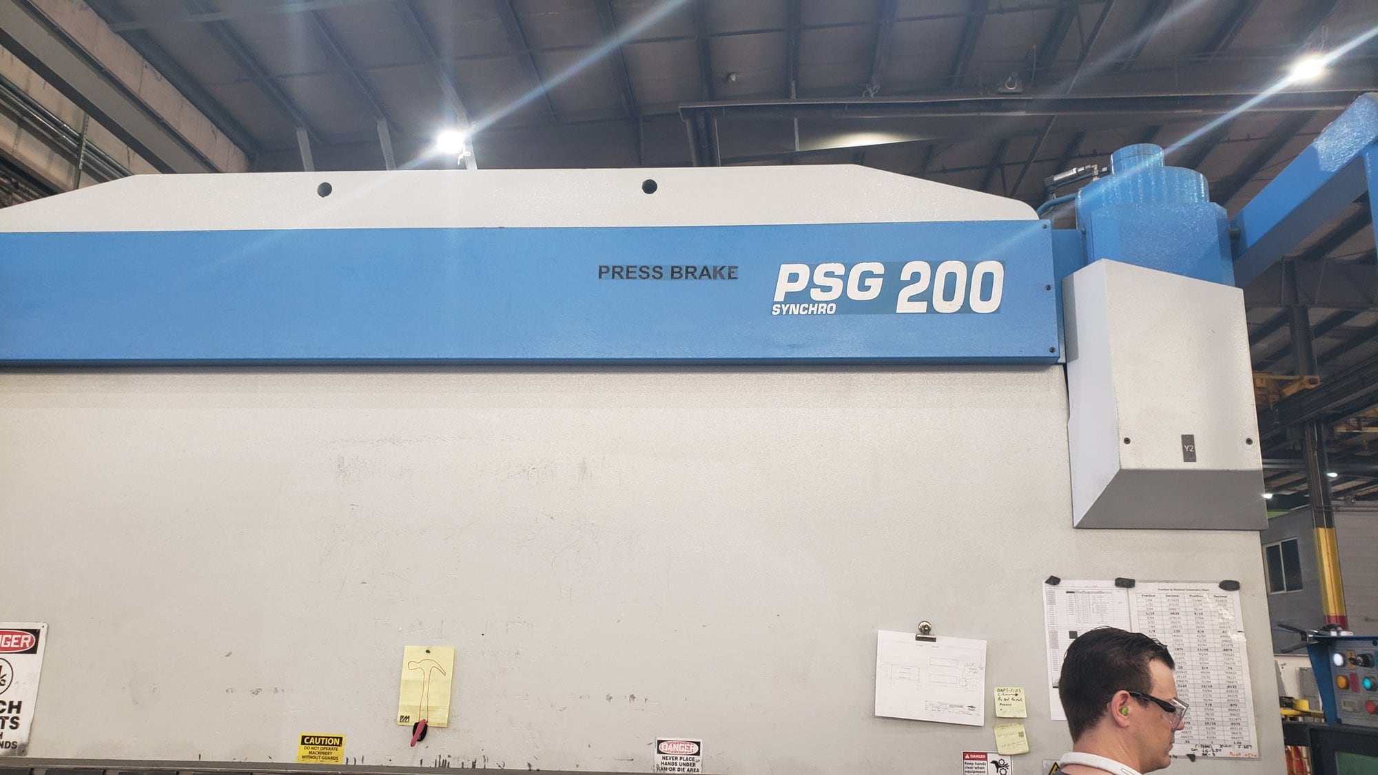 225 Ton x 14' Gasparini PSG 200/4300 CNC Press Brake