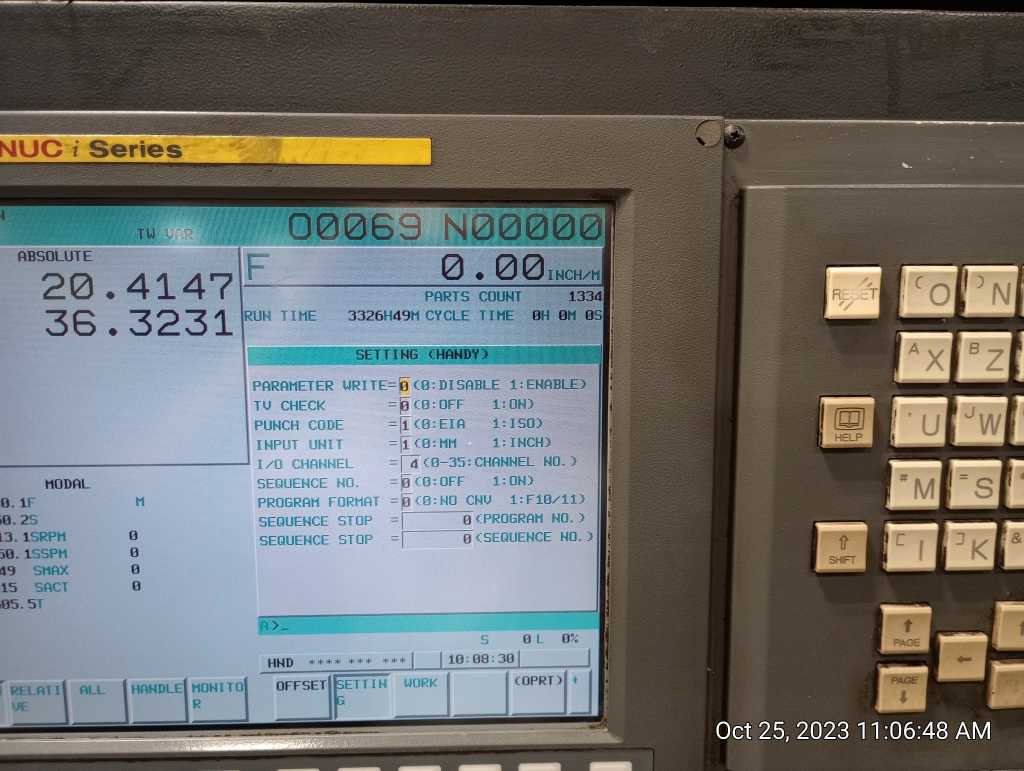 Doosan Puma 2600, CNC Lathe