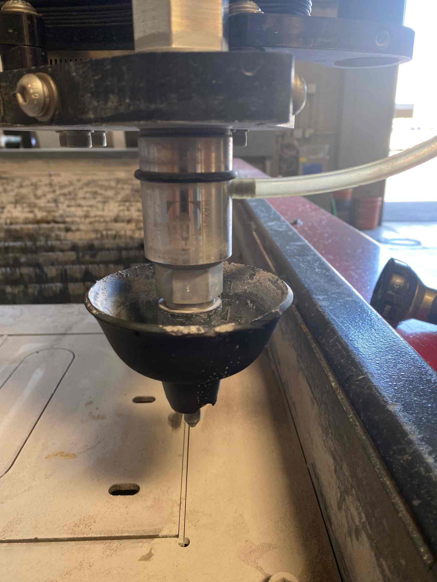 6' x 12' Omax 1530 Maxiem Waterjet 60,000 PSI