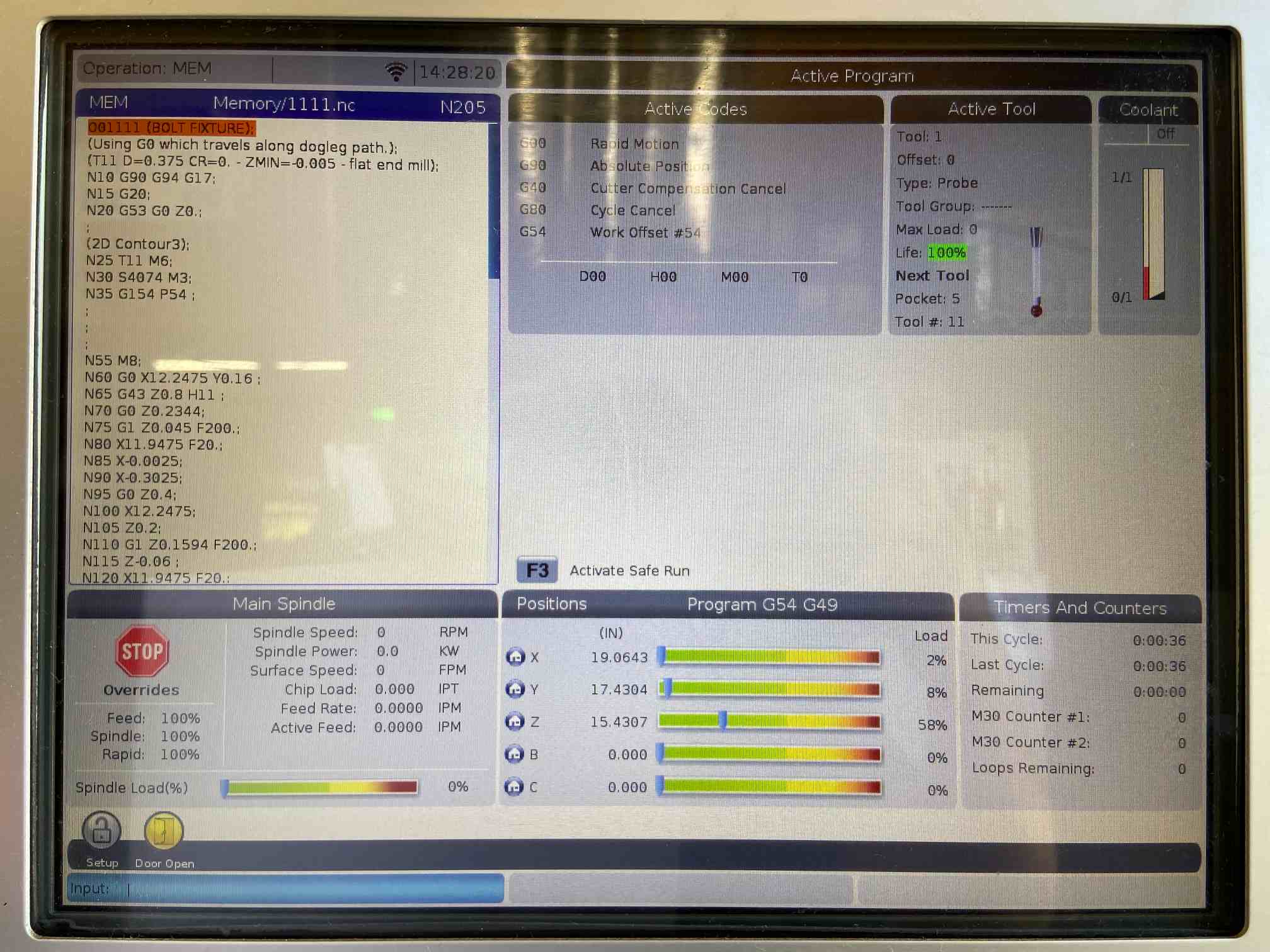 Haas UMC-750 Universal Machining Center