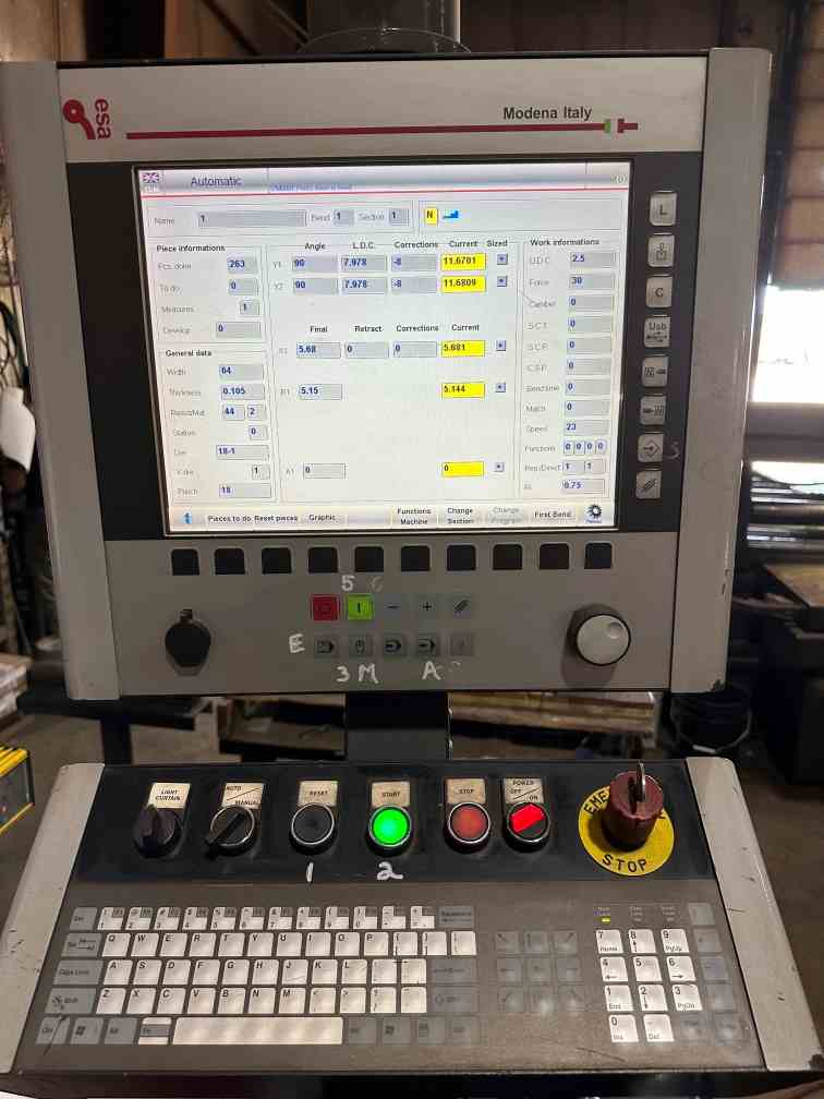80 Ton 8' Dener PU 80-26 AC550 CNC Press Brake