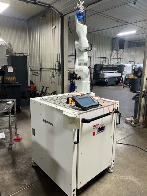 Epson VT6 Six Axis Robot with Doig Mobile Robot Workbox