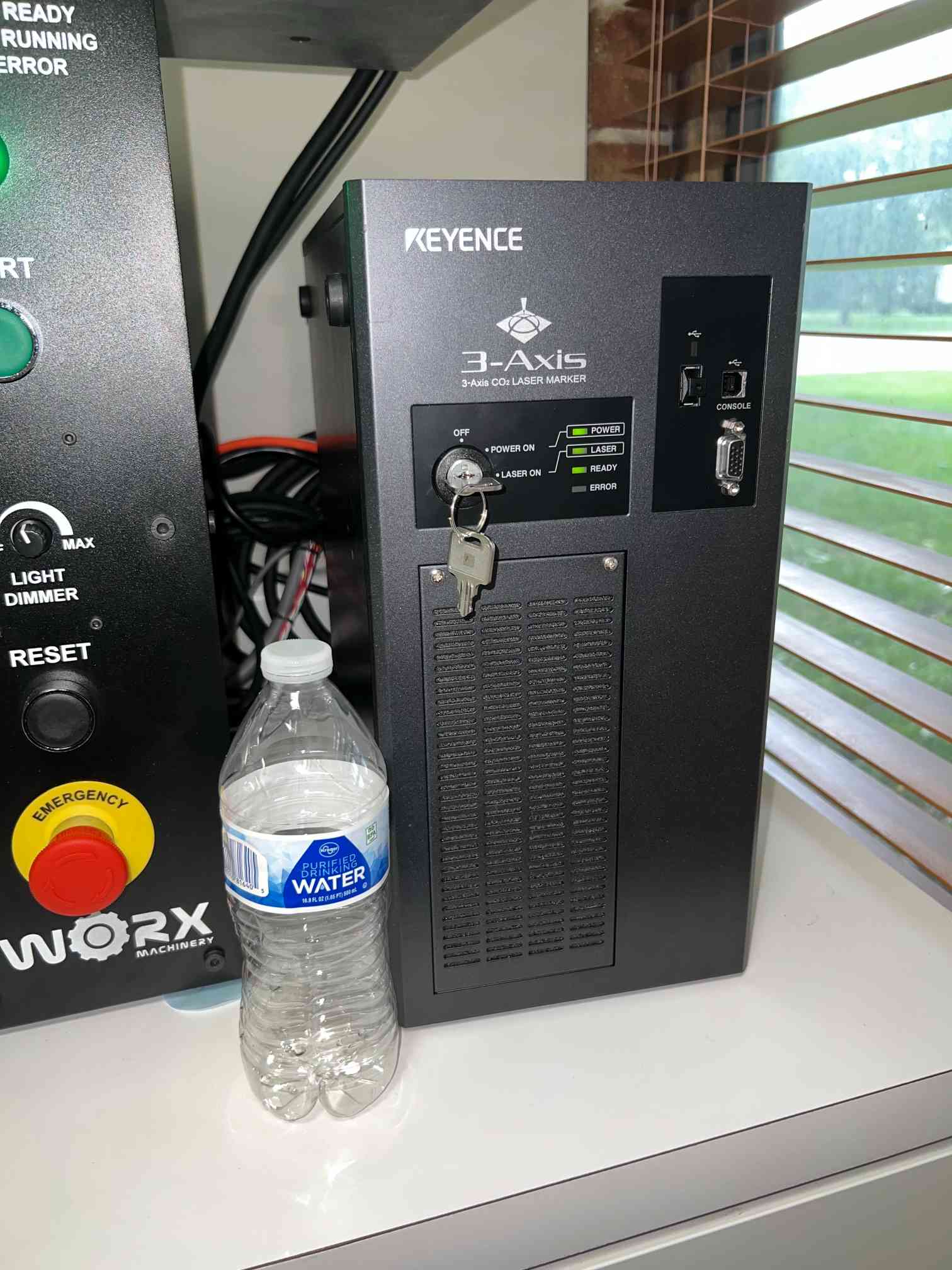 Keyence ML-Z9610 3 Axis CO2 Laser Cutting System