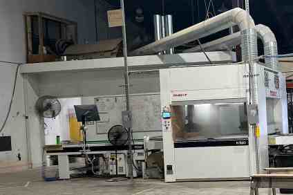 Makor K-Two Panel Automatic Reciprocating Spraying System