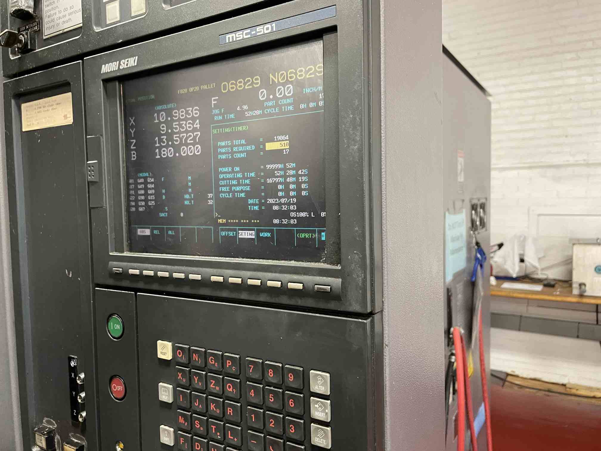 Mori Seiki SH-400 HMC