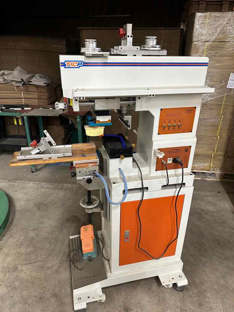 Technical Industrial TIC183SCE Two Color Automatic Pad Printer