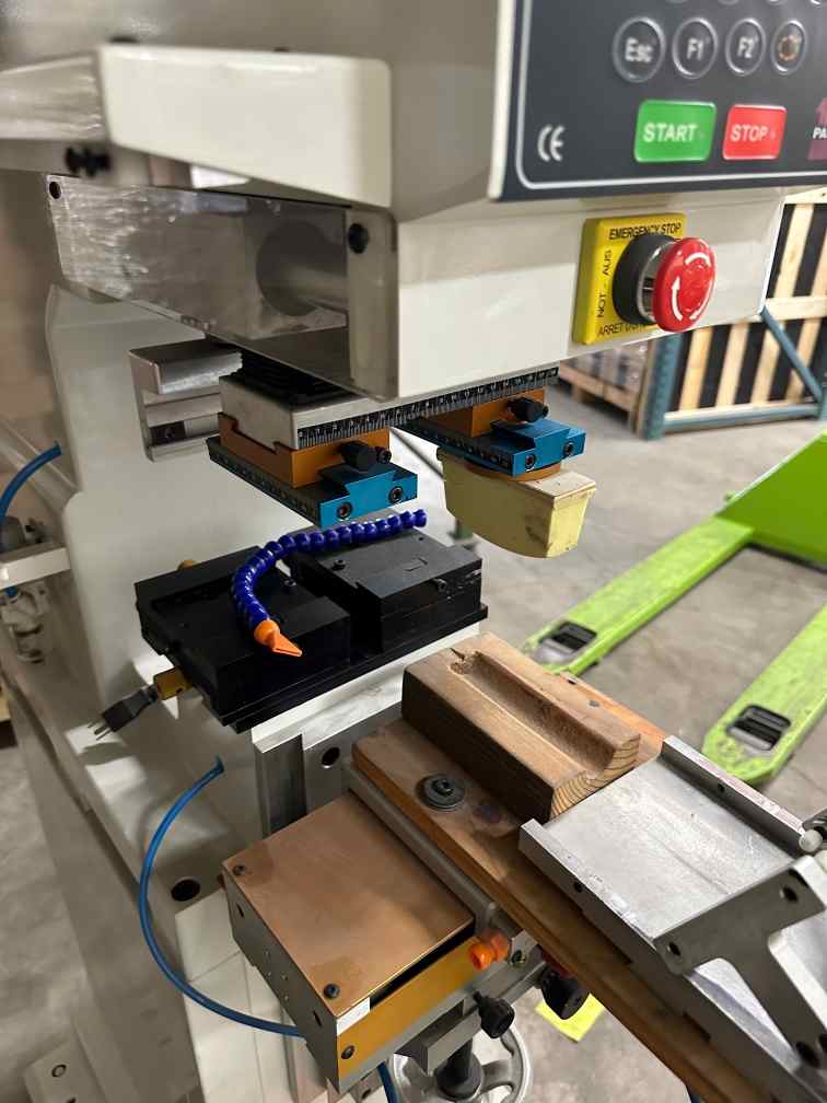 Technical Industrial TIC183SCE Two Color Automatic Pad Printer