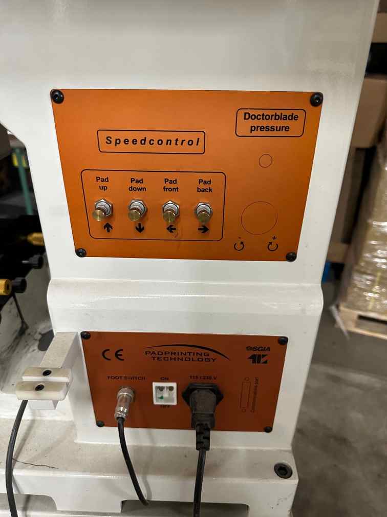 Technical Industrial TIC183SCE Two Color Automatic Pad Printer